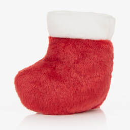 Aurora Palm Pals-Red Holly Stocking Soft Toy (12 cm) | Childrensalon