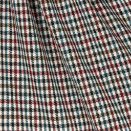 Babidu-Girls Red Check Cotton Skirt Set | Childrensalon