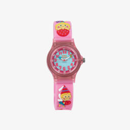 Baby Watch, Paris-Pink Princess Fairy Analogue Watch | Childrensalon