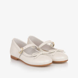 Sofija-Girls Ivory & Gold Sequin Tweed Dress Set  | Childrensalon