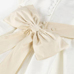 Beatrice & George-فستان طويل للمناسبات لون عاجي | Childrensalon