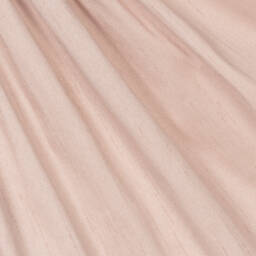 Beatrice & George-Girls Pink Hand-Smocked & Embroidered Dupion Dress | Childrensalon