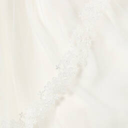 Beau KiD-Baby Girls Ivory Sleeveless Ceremony Gown & Bonnet | Childrensalon