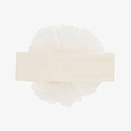 Beau KiD-Кремовая повязка на голову для малышек | Childrensalon