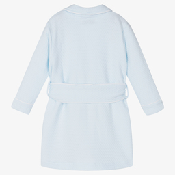 Beau KiD-Boys Blue Cotton Bathrobe | Childrensalon