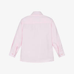 Beau KiD-Boys Pink Cotton Shirt | Childrensalon