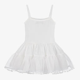 Beau KiD-Girls Ivory Cotton Petticoat | Childrensalon