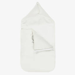 Beau KiD-Ivory Royal Crest Baby Nest | Childrensalon