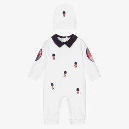 Beau KiD-White Queen's Guard Romper Set | Childrensalon