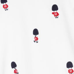 Beau KiD-White Queen's Guard Romper Set | Childrensalon