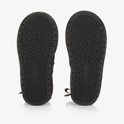 Beppi-بوت فرو صناعي لون أسود للبنات | Childrensalon