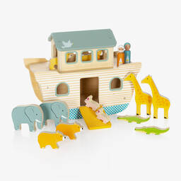 Bigjigs-Noah's Ark Wooden Toy (35cm) | Childrensalon