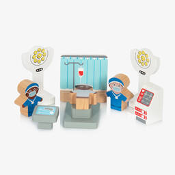 Bigjigs-Wooden General Hospital Play Set (54cm) | Childrensalon