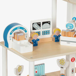 Bigjigs-Wooden General Hospital Play Set (54cm) | Childrensalon