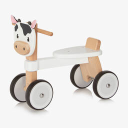 Bikkembergs-دراجة رايد اون شكل بقرة خشب (45 سم) | Childrensalon