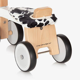 Bikkembergs-دراجة رايد اون شكل بقرة خشب (45 سم) | Childrensalon