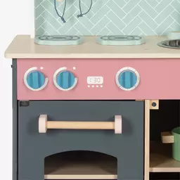 Bigjigs-Wooden Simply Scandi Kitchen Play Set (60cm) | Childrensalon