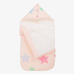 Billieblush-Baby Girls Pink Cotton Star Nest (82cm) | Childrensalon