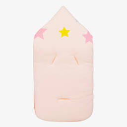 Billieblush-Baby Girls Pink Cotton Star Nest (82cm) | Childrensalon
