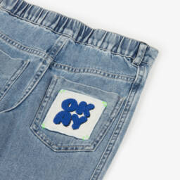 Billieblush-Boys Washed Blue Regular Fit Denim Jeans | Childrensalon