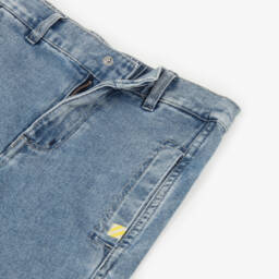 Billieblush-Boys Washed Blue Regular Fit Denim Jeans | Childrensalon