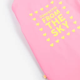 Billieblush-Girls Pink Hooded Raincoat | Childrensalon