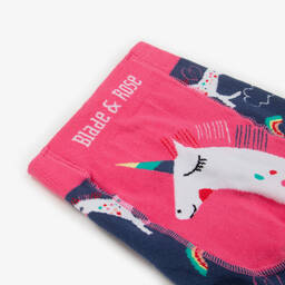 Blade & Rose-Girls Blue It's Just A Fairytale Leggings | Childrensalon