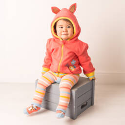 Blade & Rose-Girls Pink Bella The Horse Striped Leggings | Childrensalon