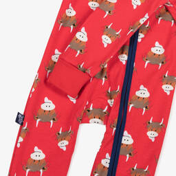 Blade & Rose-أفرول رومبر قطن لون أحمر للاطفال | Childrensalon