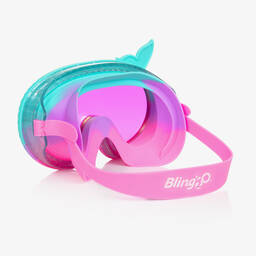 Bling2o-نظارات سباحة سيليكون لون زهري للبنات | Childrensalon