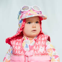 Bling2o-نظارات سباحة سيليكون لون أبيض للبنات | Childrensalon