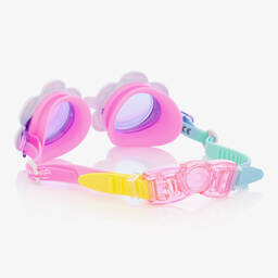 Bling2o-نظارات سباحة سيليكون لون أبيض للبنات | Childrensalon
