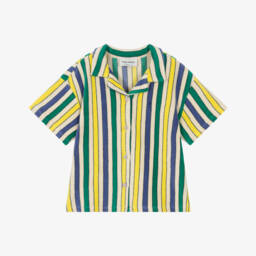 Bobo Choses-Boys Striped Towelling Shirt | Childrensalon