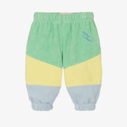 Bobo Choses-Green Towelling Joggers | Childrensalon