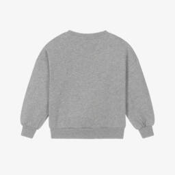 Bobo Choses-سويتشيرت قطن عضوي بطبعة كلب لون رمادي | Childrensalon