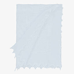 Bonpoint-طقم بطانية وطقم تغدية لون أزرق | Childrensalon