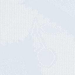 Bonpoint-بطانية مزيج قطن وصوف محبوك لون أزرق فاتح للأطفال (84 سم) | Childrensalon