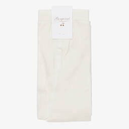 Bonpoint-Girls Ivory Microfibre Tights | Childrensalon