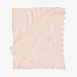 Bonpoint-طقم تغدية وبطانية لون زهري للأطفال | Childrensalon