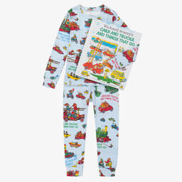 Books to Bed-Boys Cars & Trucks Pyjamas & Book Gift Set | Childrensalon