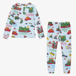 Books to Bed-Boys Cars & Trucks Pyjamas & Book Gift Set | Childrensalon
