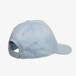 BOSS-Baby Boys Blue Cotton Double B Cap | Childrensalon