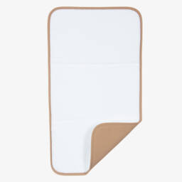 BOSS-Beige Stripe Changing Bag (43cm) | Childrensalon