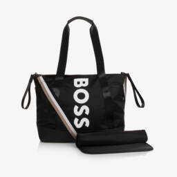 BOSS-Black Changing Bag (48cm) | Childrensalon