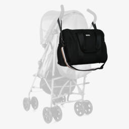 BOSS-Black Overnight Changing Bag with Logo Strap (38cm) | Childrensalon