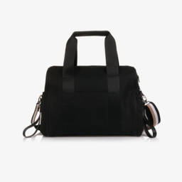 BOSS-Black Overnight Changing Bag with Logo Strap (38cm) | Childrensalon