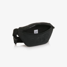 BOSS-Black Zip-Up Belt Bag (27cm) | Childrensalon