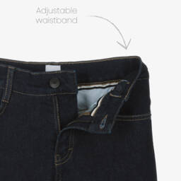 BOSS-Джинсы синие из денима свободного кроя для мальчиков | Childrensalon