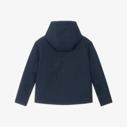 BOSS-Boys Navy Blue Water-Repellent Jacket | Childrensalon