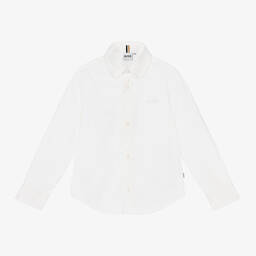 Beau KiD-Boys Ivory Embroidered Floral Suit | Childrensalon